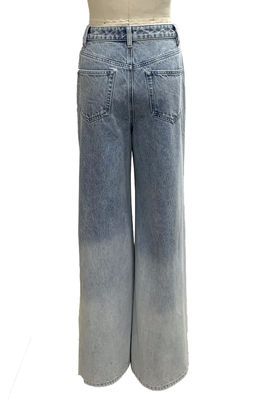 Bottom in denim a vita alta per una silhouette lusinghiera e alla moda