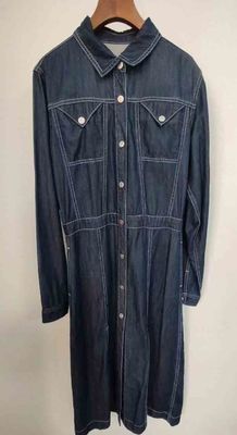 Ottima resistenza al colore, ridimensionamento minimo, abito in denim per un'usura duratura